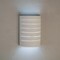 Luxury Lighting Zenia 13in. High Ceramic Outdoor Wall Light, Paintable White Bisque 102-01 W u/d-7 - alternate 1